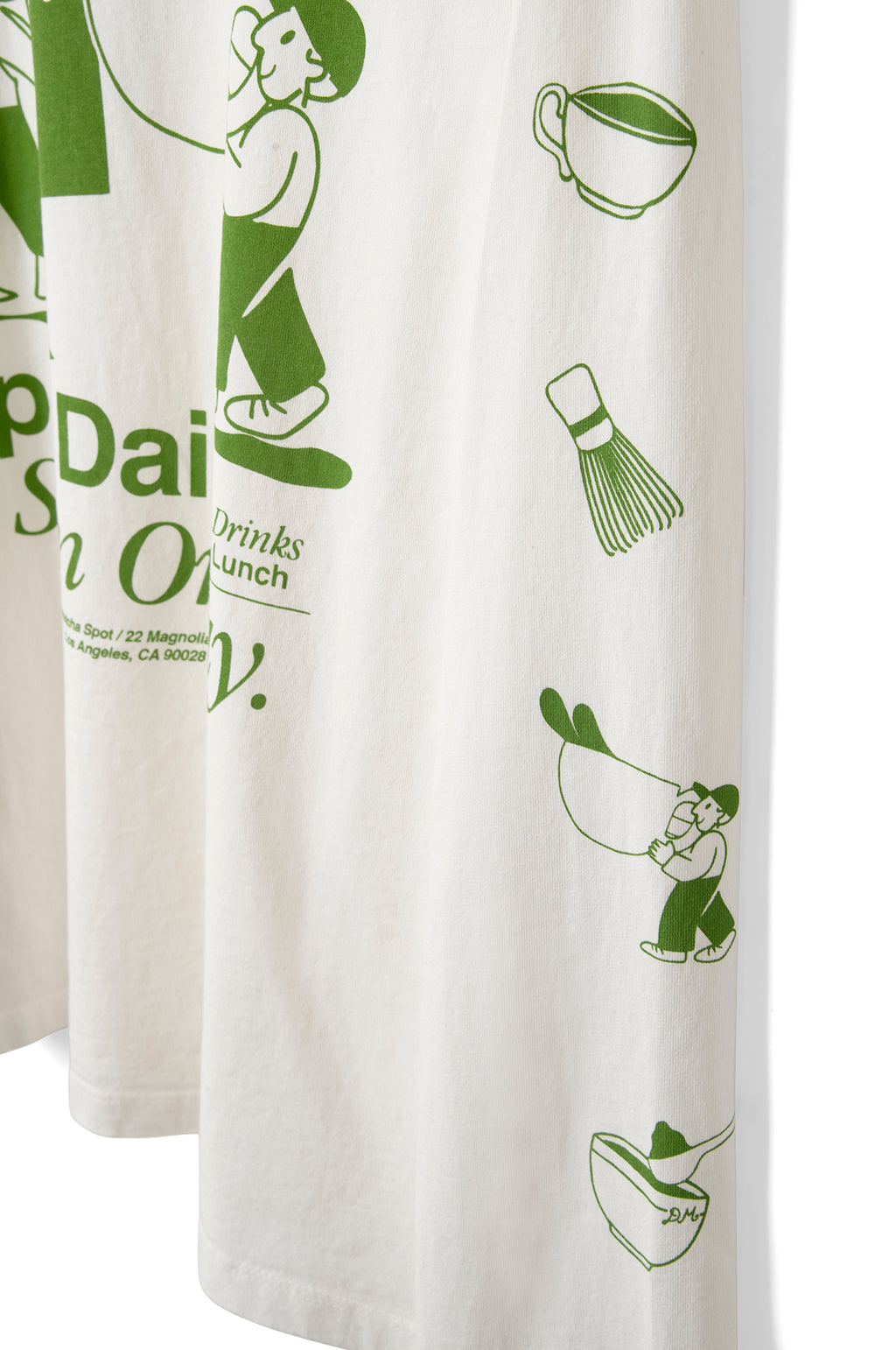 Matcha Moments LS Tee Ecru