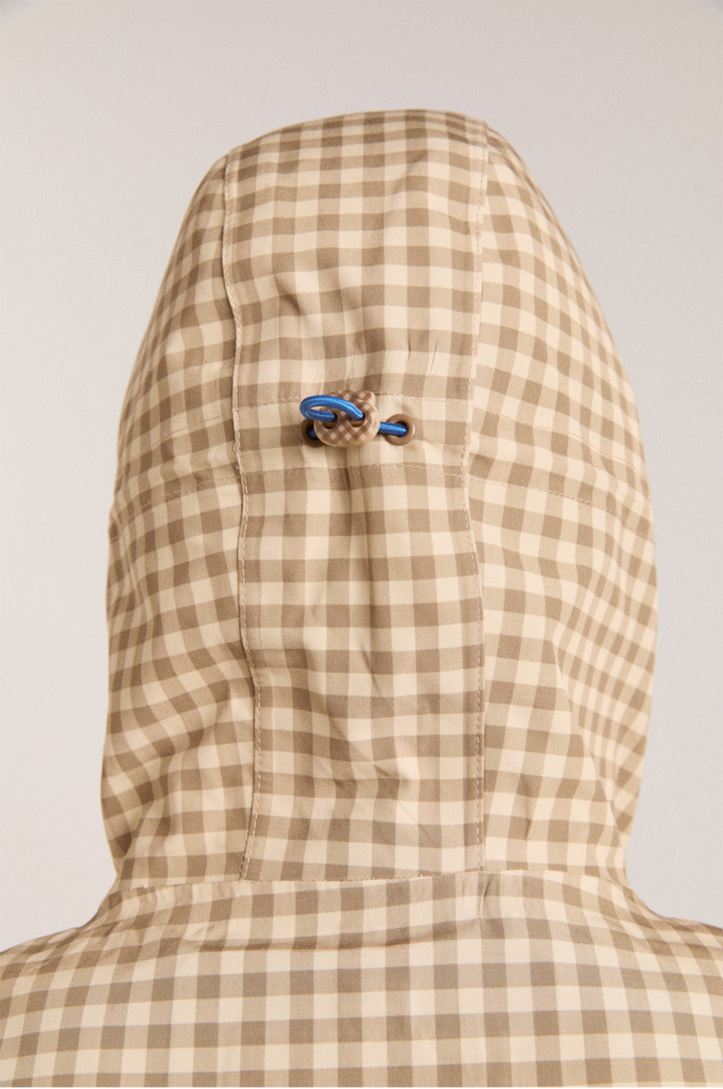 Matilda Raincoat Gingham Brown