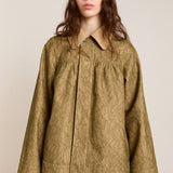 Mini Mercedes Reversible Coat Lace Stone