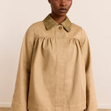 Mini Mercedes Reversible Coat Lace Stone