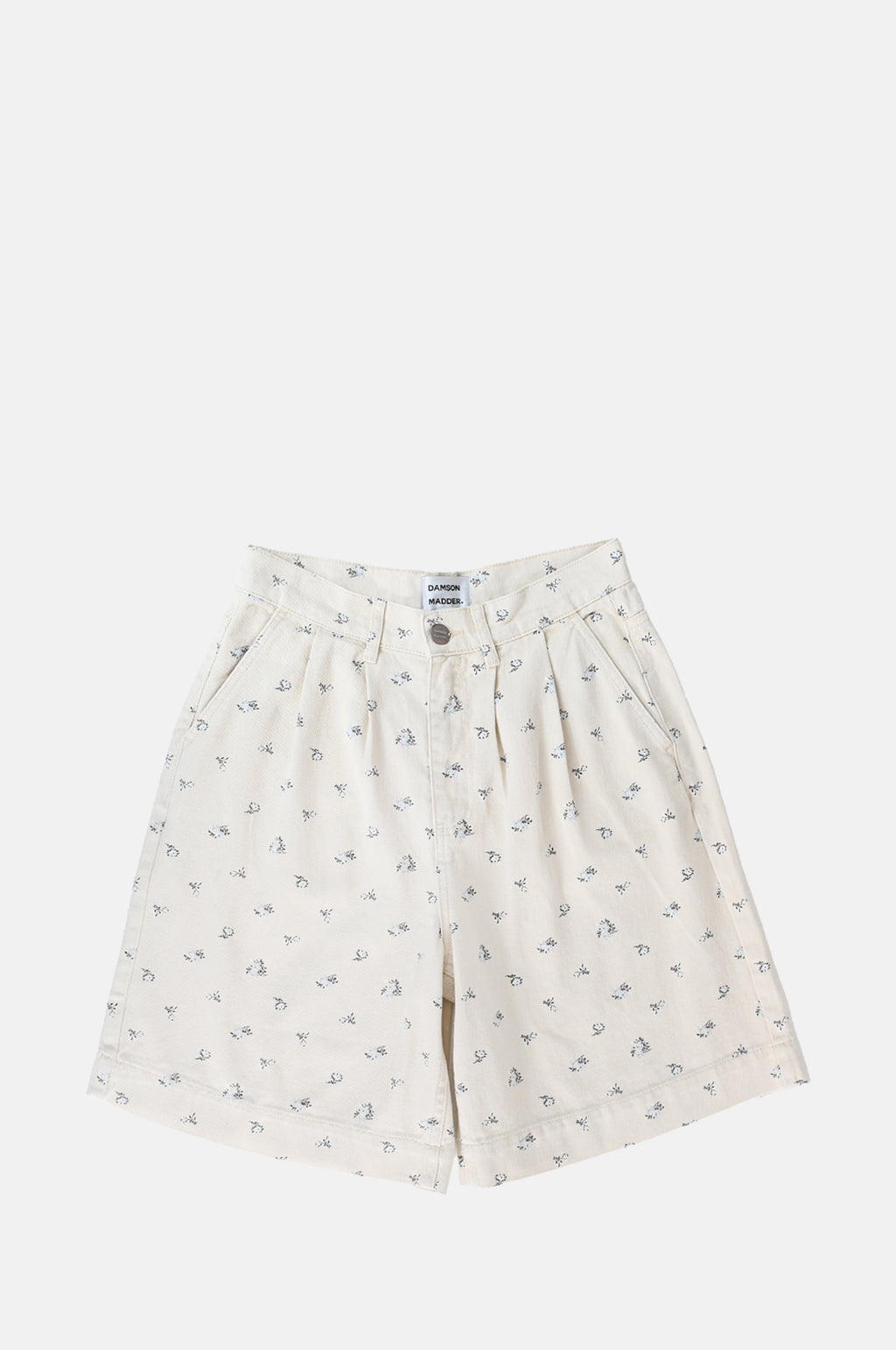 Damson Madder Nova Shorts Ditsy Floral Cream.