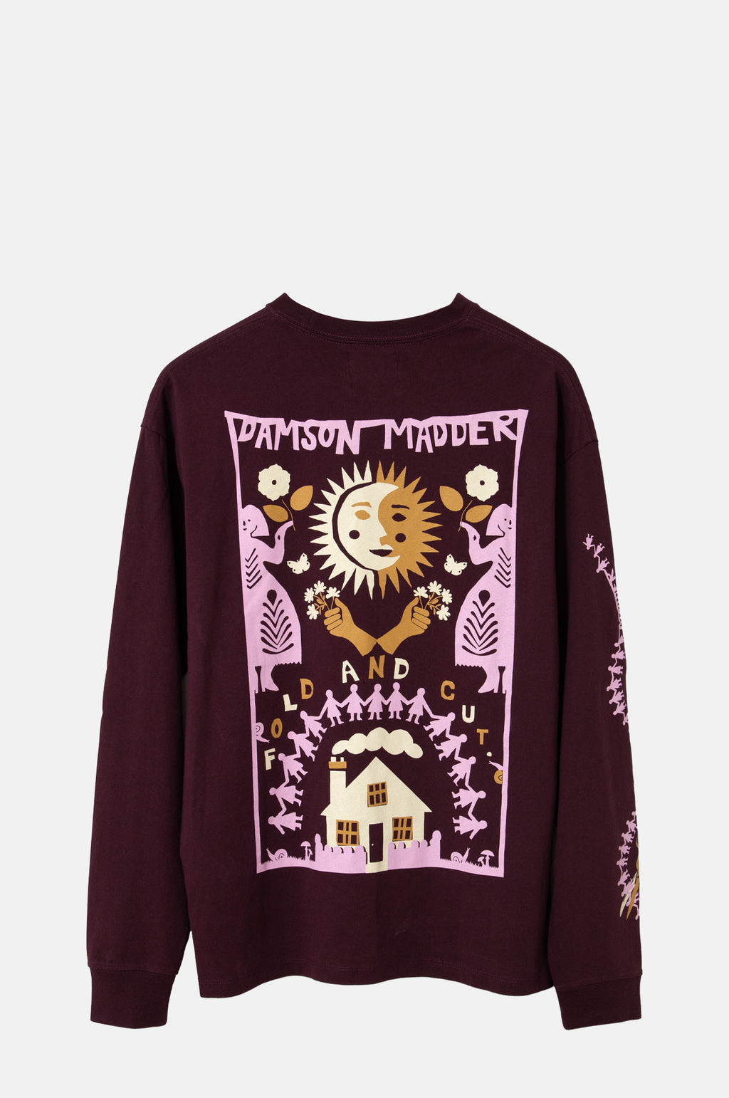 Paper Cut Gals LS Tee Fig