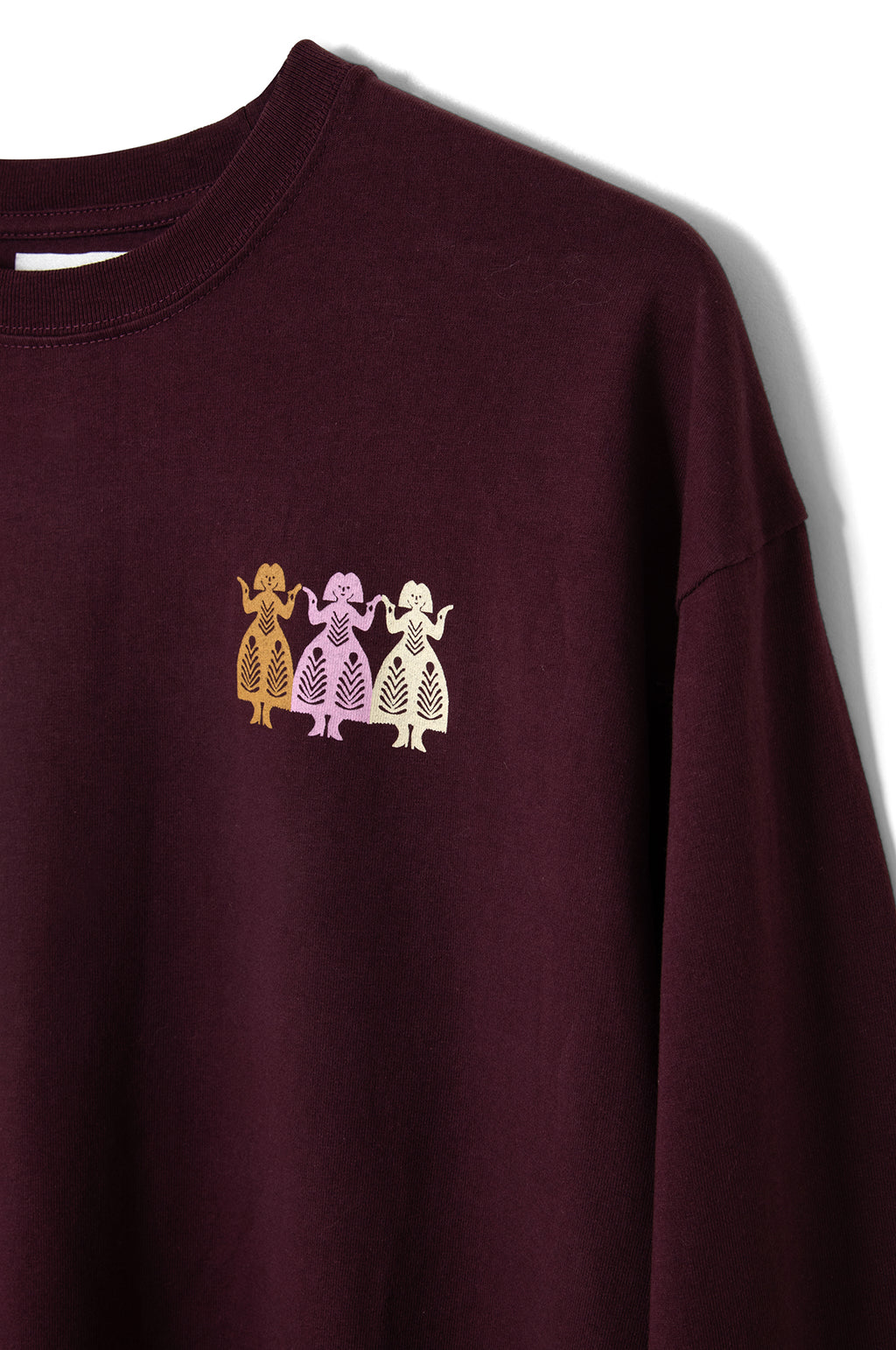 Paper Cut Gals LS Tee Fig