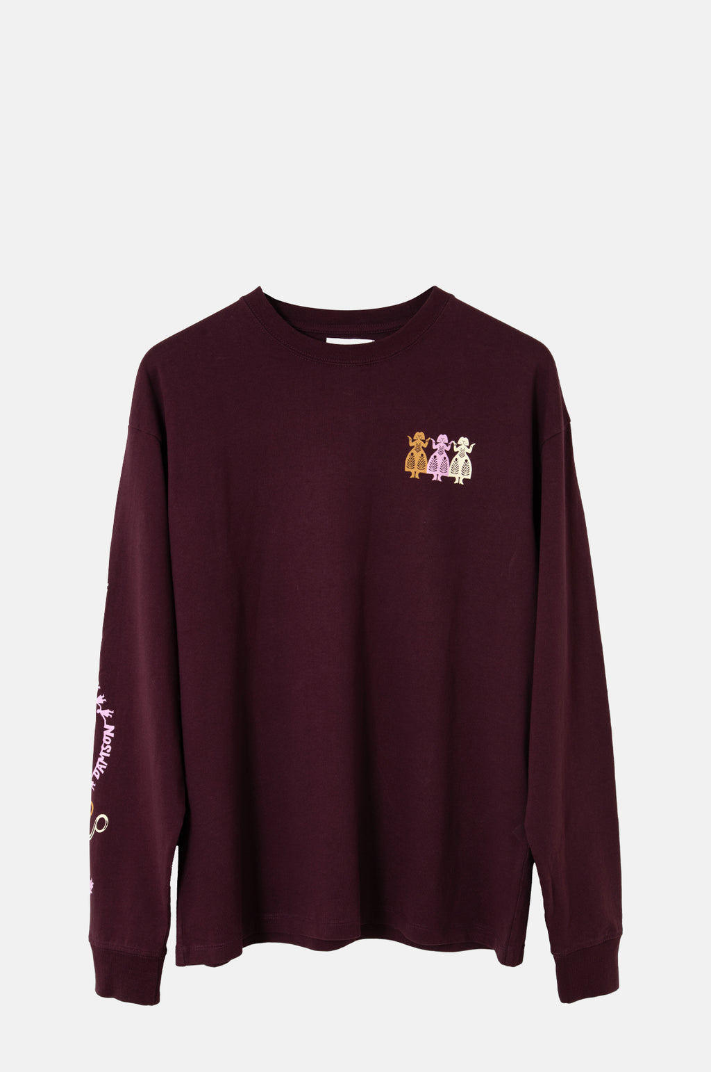 Damson Madder Paper Cut Gals LS Tee Fig.