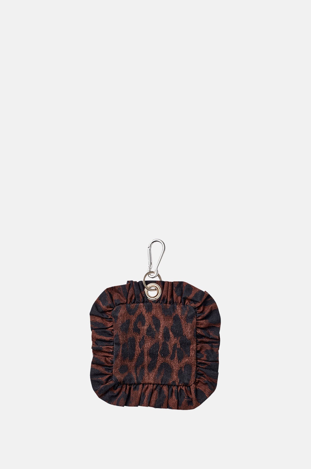Damson Madder Poo Bag Holder Dark Leopard.