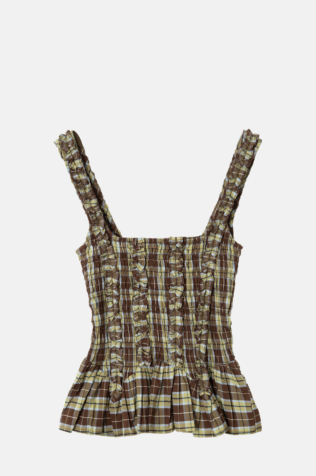 Damson Madder Raphi Cami Cocoa Check.