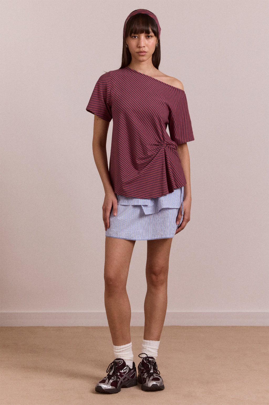 Reece Tee Red Stripe