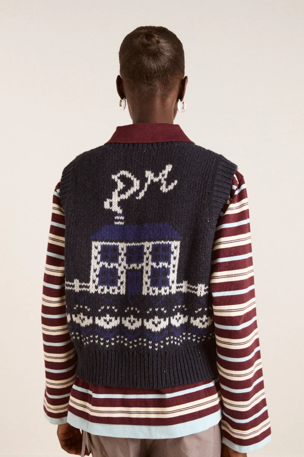 Rhona Tank Navy House