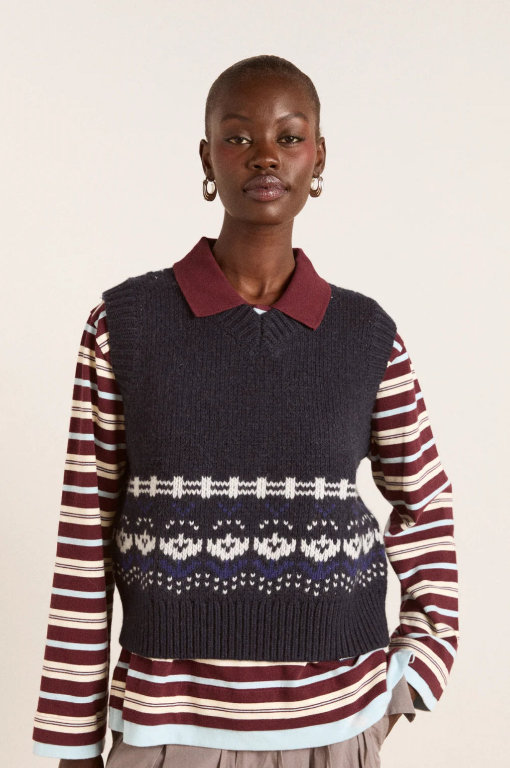 Rhona Tank Navy House