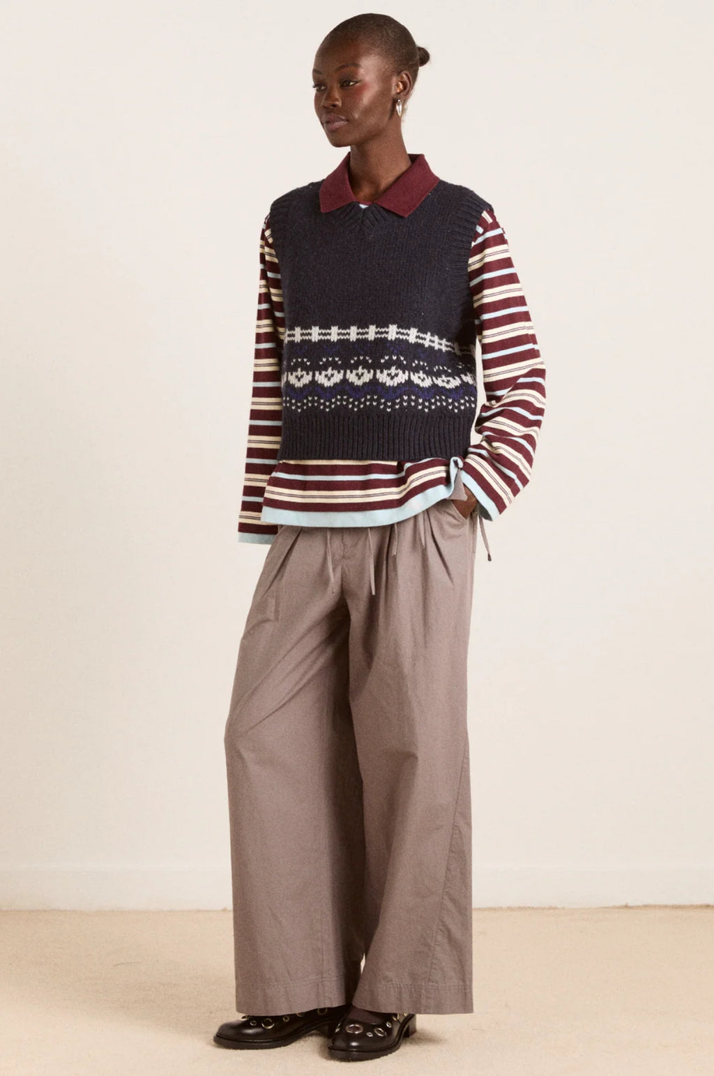 Rhona Tank Navy House