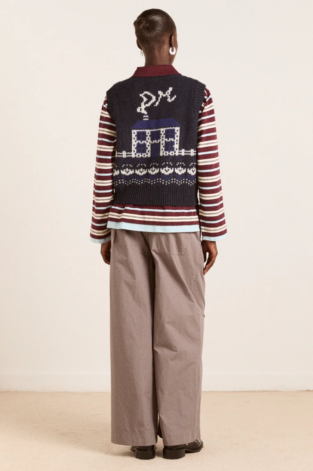 Rhona Tank Navy House