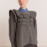Shay Blouse Mini Check
