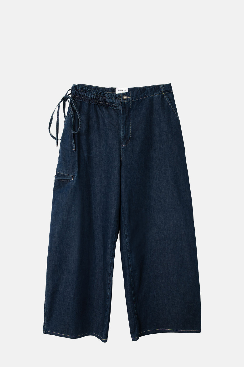 Damson Madder Straight Leg Augusta Jean Dark Indigo.