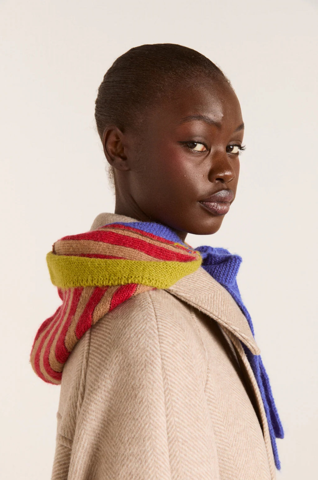 Striped Bonnet Mix Stripe