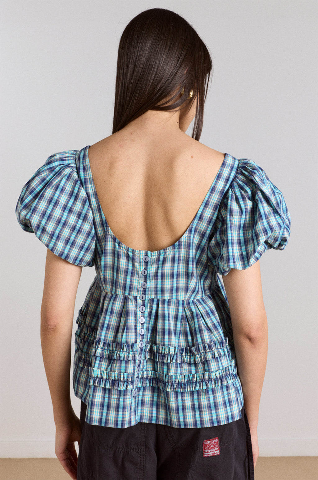 Summer Joy Blouse Tomboy Check