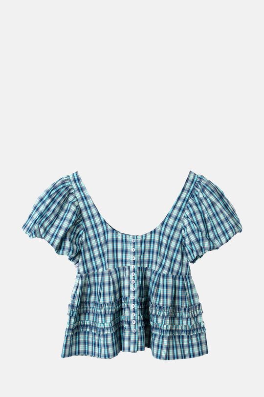 Summer Joy Blouse Tomboy Check