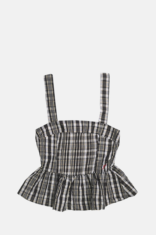 Thalia Cami Yellow Check