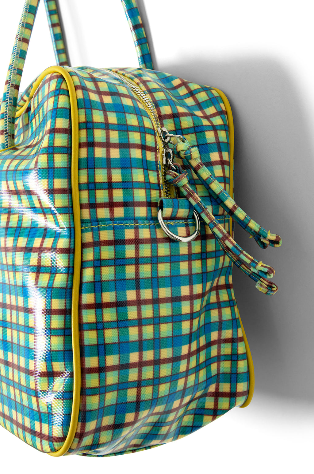 Truro Coated Holdall Zesty Check