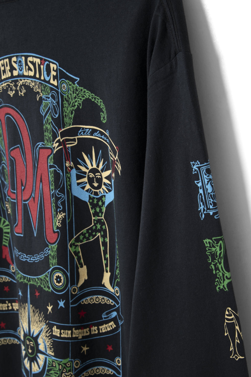 Winter Solstice LS Tee Charcoal