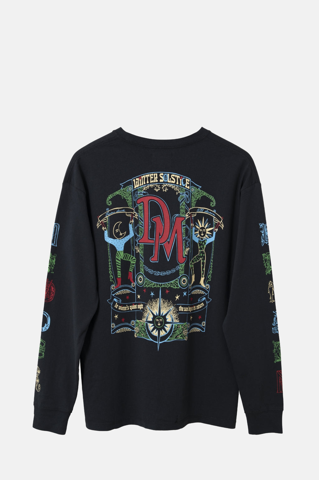 Winter Solstice LS Tee Charcoal