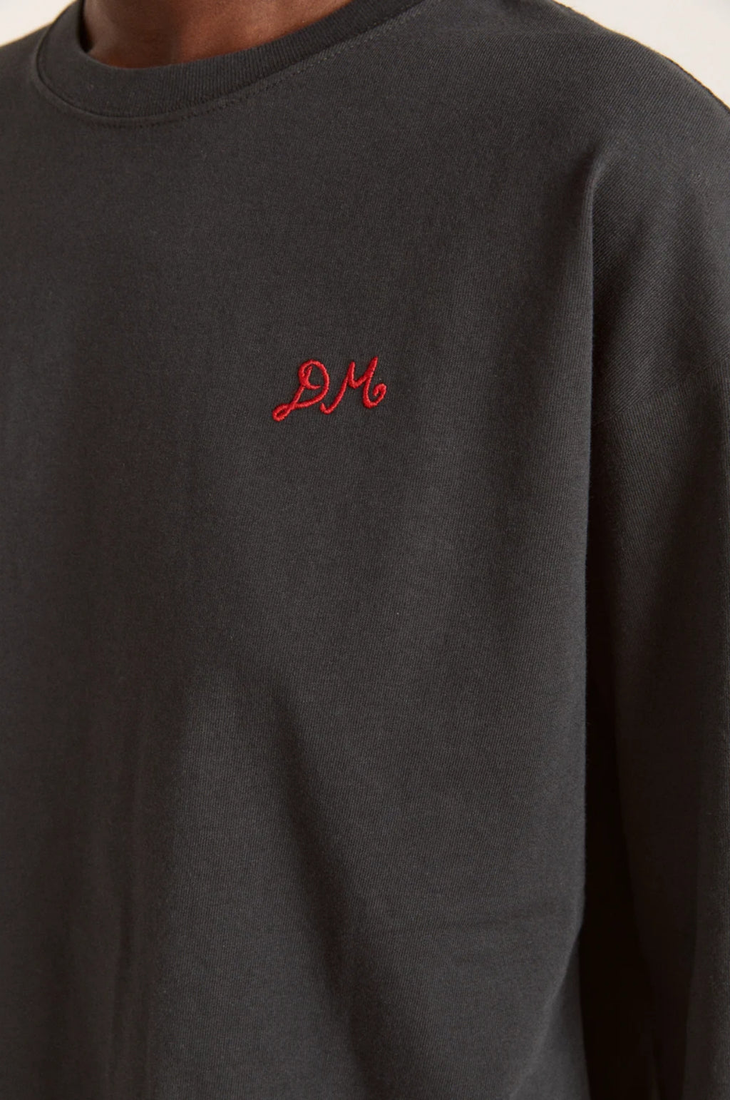 Winter Solstice LS Tee Charcoal