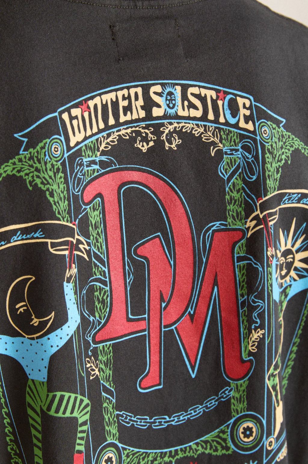 Winter Solstice LS Tee Charcoal