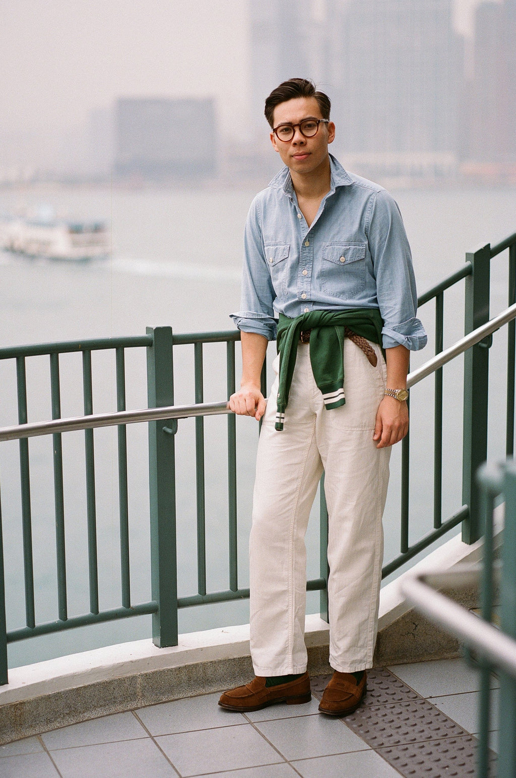 Chambray Work Shirt MKII Blue