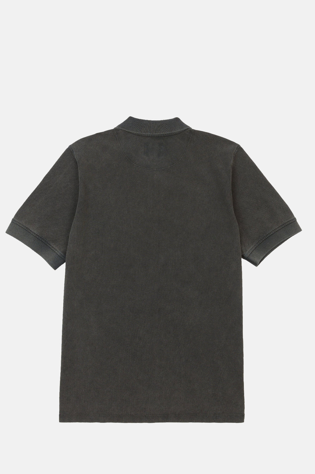 SS Washed Pique Polo Faded Black