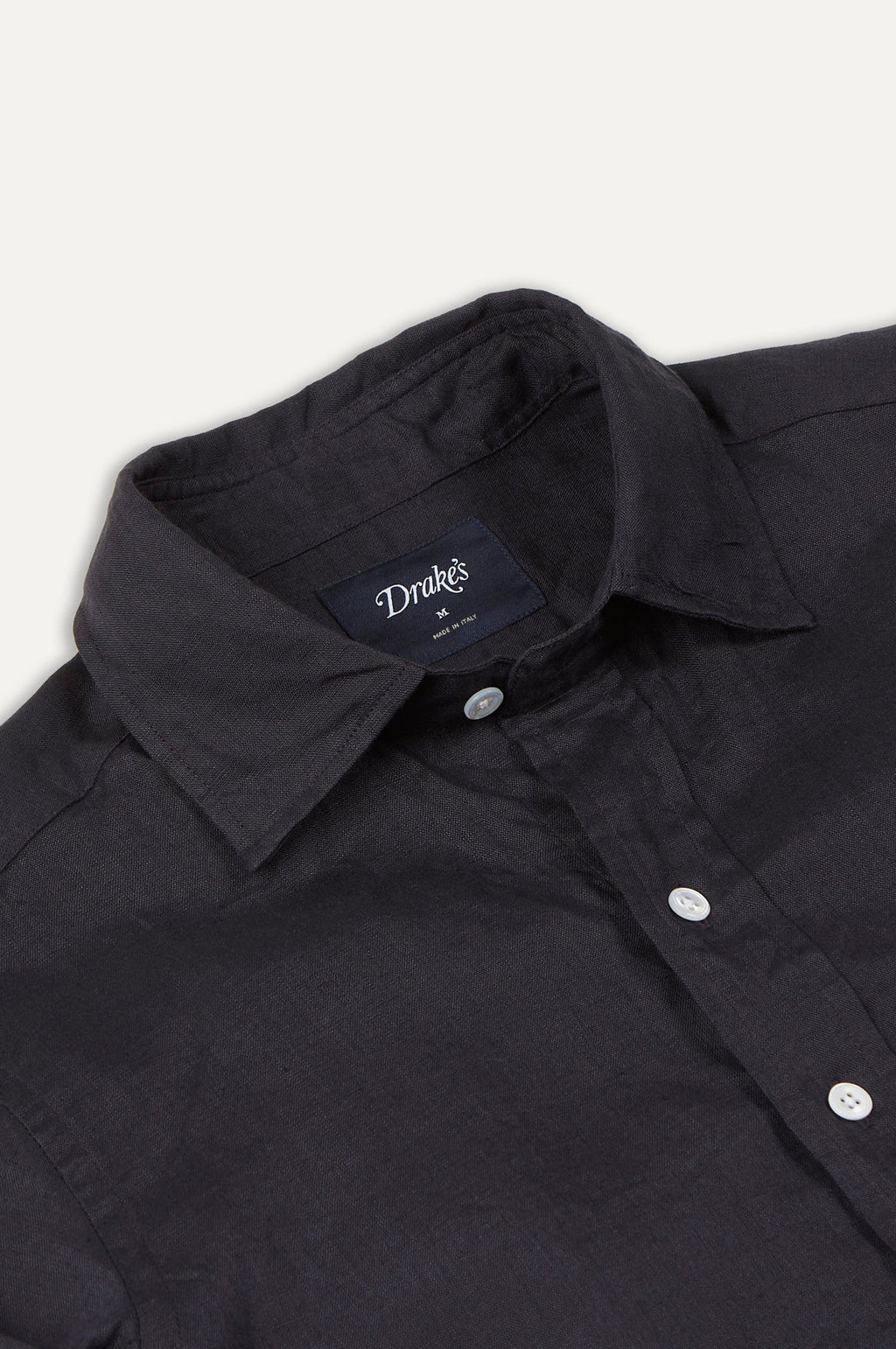 The Linen Summer Shirt Dark Navy