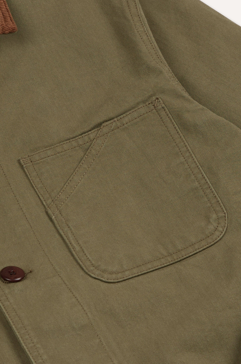 Twill Fatigue Jacket Khaki