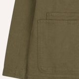 Twill Fatigue Jacket Khaki