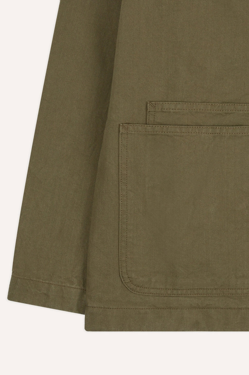 Twill Fatigue Jacket Khaki