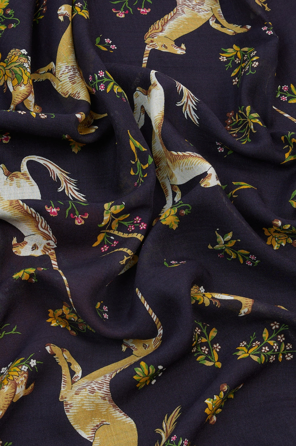 Unicorn Tubular Scarf Navy