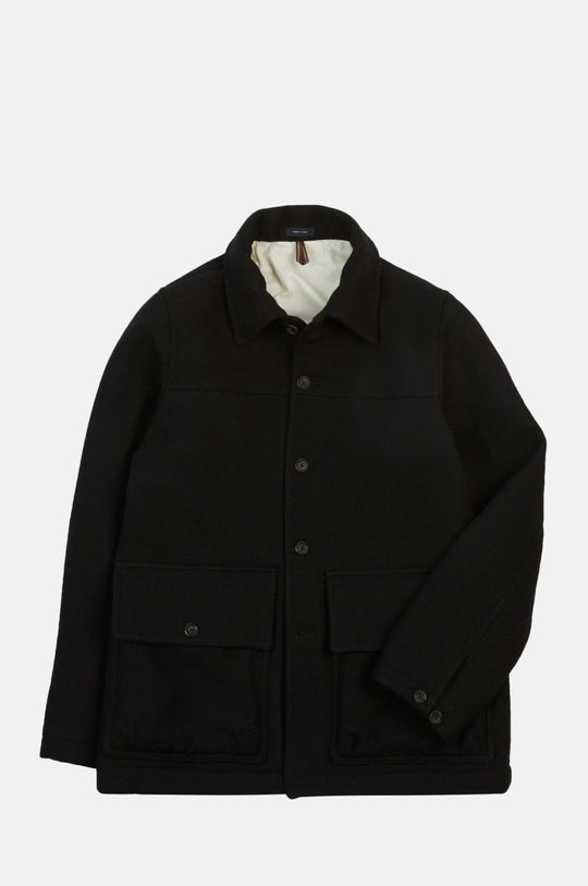 Wool Donkey Chore Jacket Black