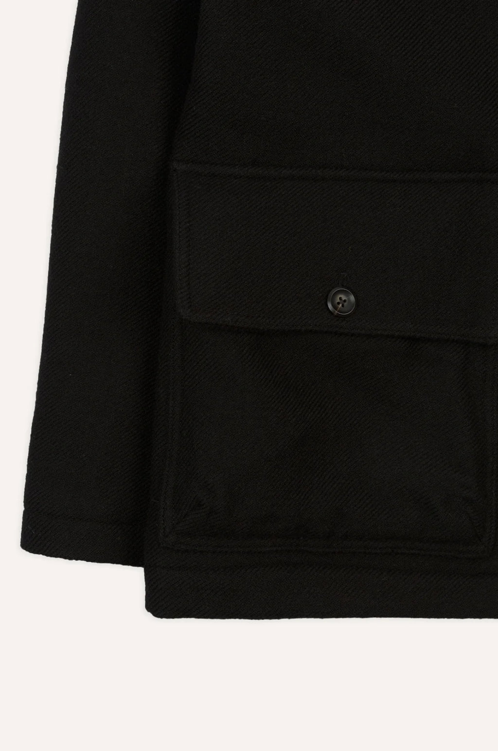 Wool Donkey Chore Jacket Black