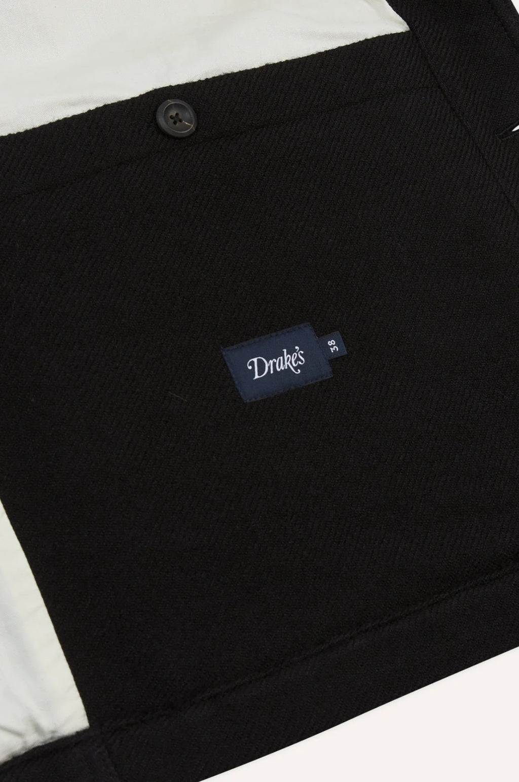 Wool Donkey Chore Jacket Black