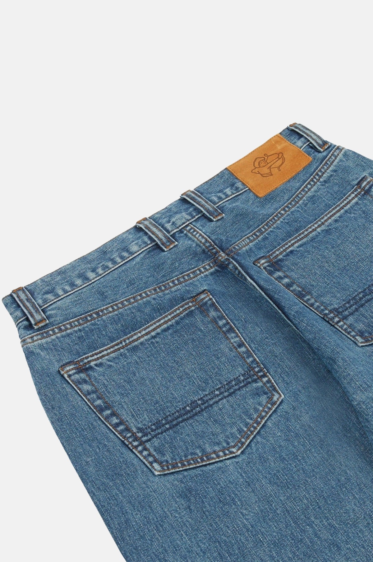 Drake's Bleach Wash Japanese Selvedge Denim Five-Pocket Jeans – The  Hambledon