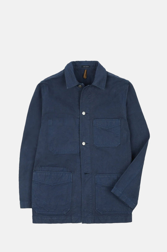 Duck Cotton Canvas Chore Navy