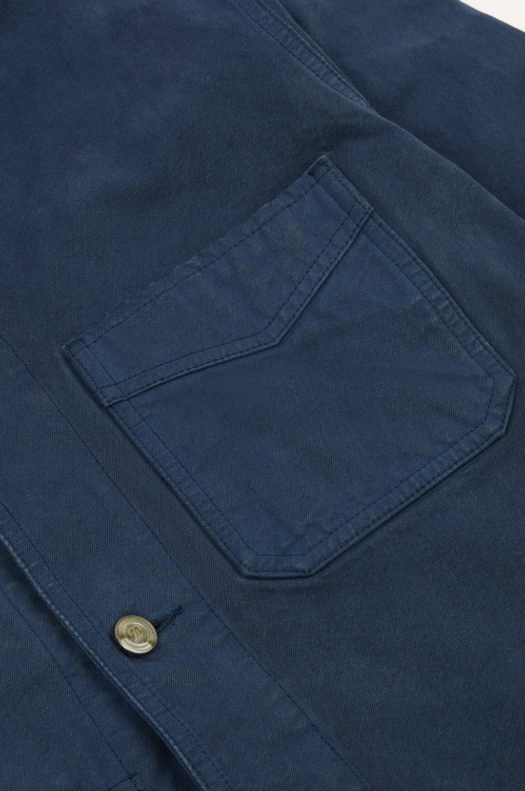 Duck Cotton Canvas Chore Navy
