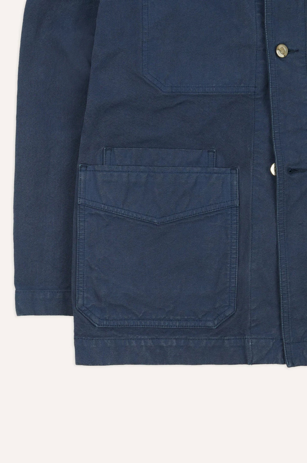 Duck Cotton Canvas Chore Navy