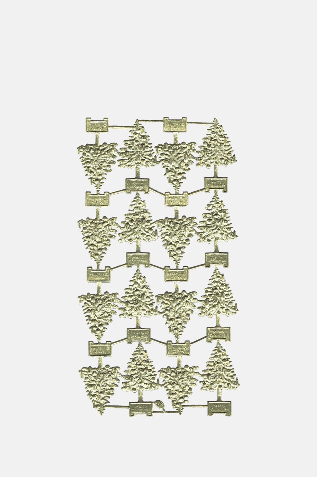 Dresden Christmas Tree Gold 2 Sheet Pack.