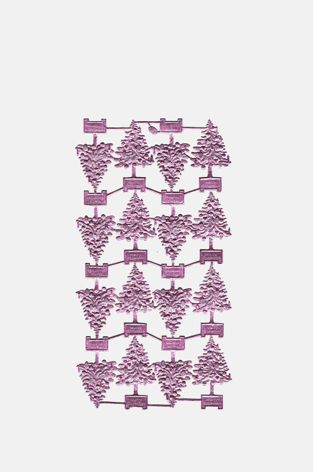 Dresden Christmas Tree Pink 2 Sheet Pack.