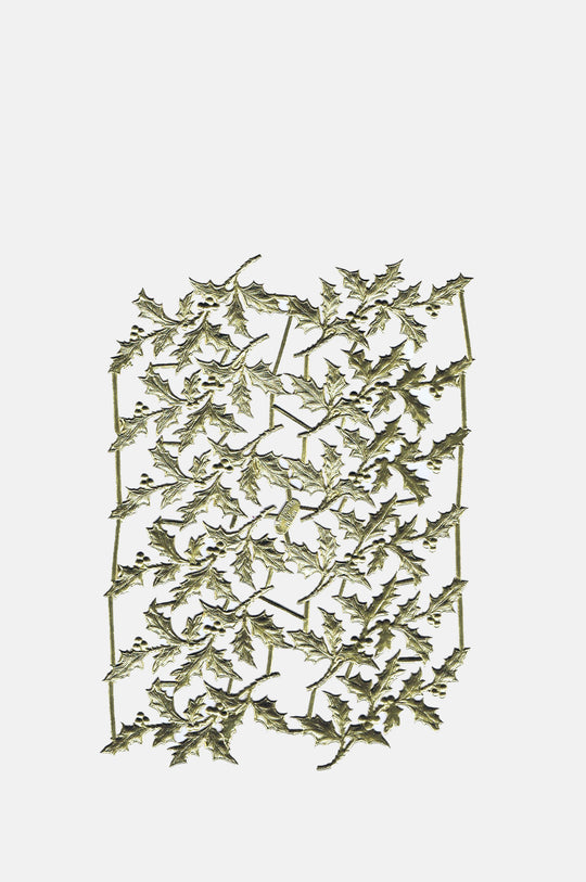 Dresden Holly Gold 2 Sheet Pack