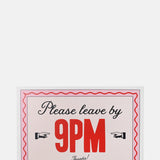 East End Prints 21:00 Card.