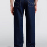 Loose Fit Jeans Kaihara Blue Rinsed L30