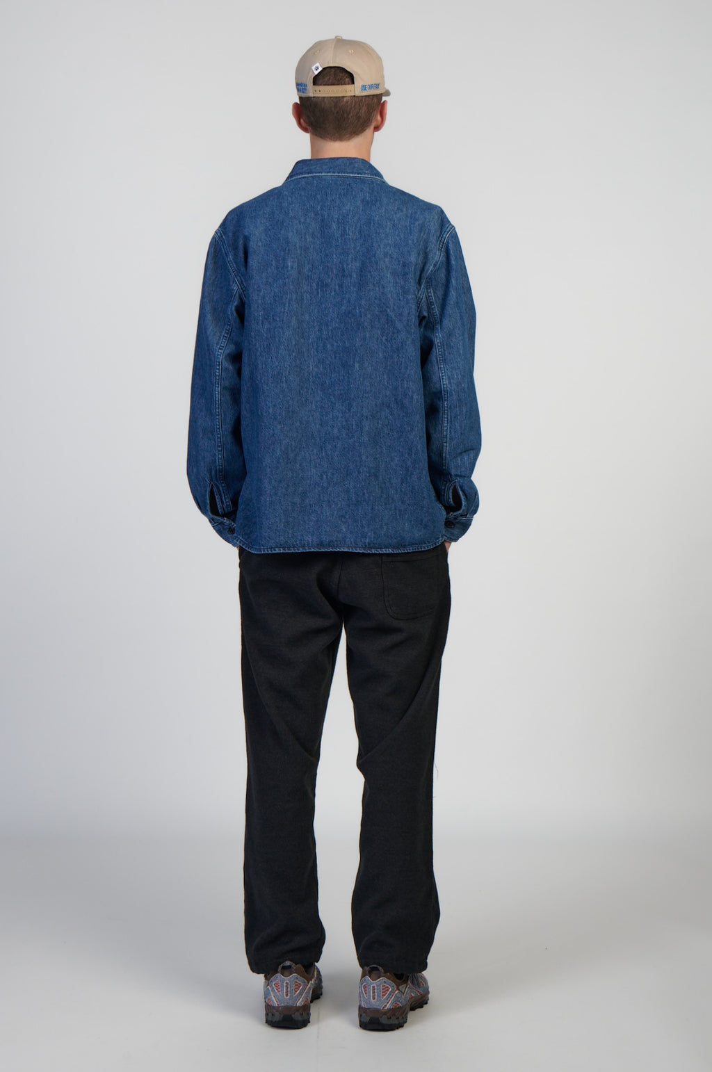 Sebastian Shirt LS Blue Mid Stone Wash