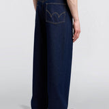 Wide Pant Blue Rinsed L32