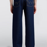 Wide Pant Blue Rinsed L32
