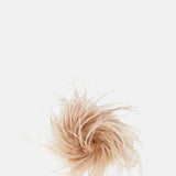 Exquisite J Gallopavero Feather Pin Blush.