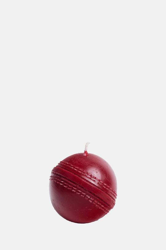Cricket Ball Candle